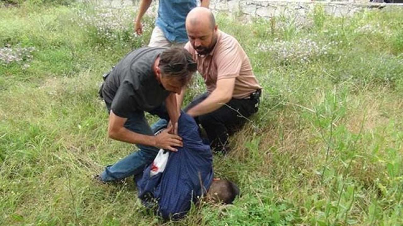 Sert kayaya çarptı! Apar topar götürüldü...