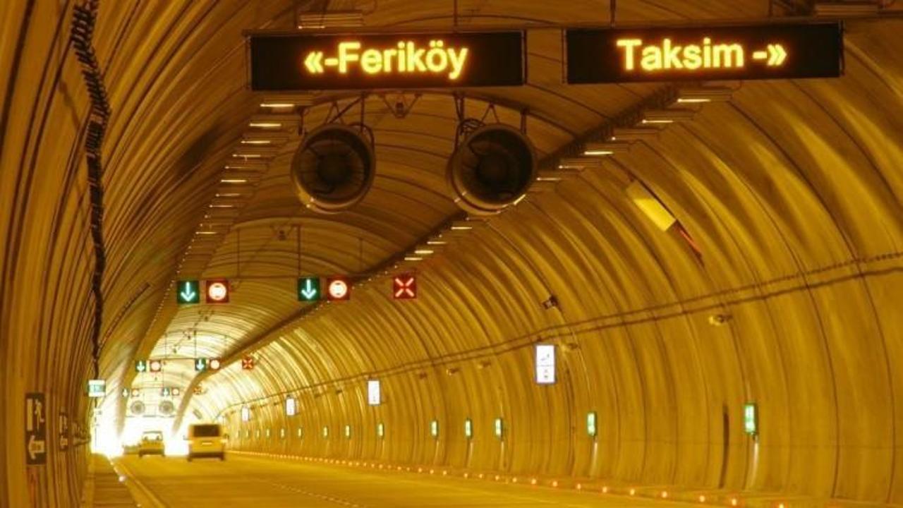 Dolmabahçe-Piyalepaşa Tüneli bakıma alınıyor