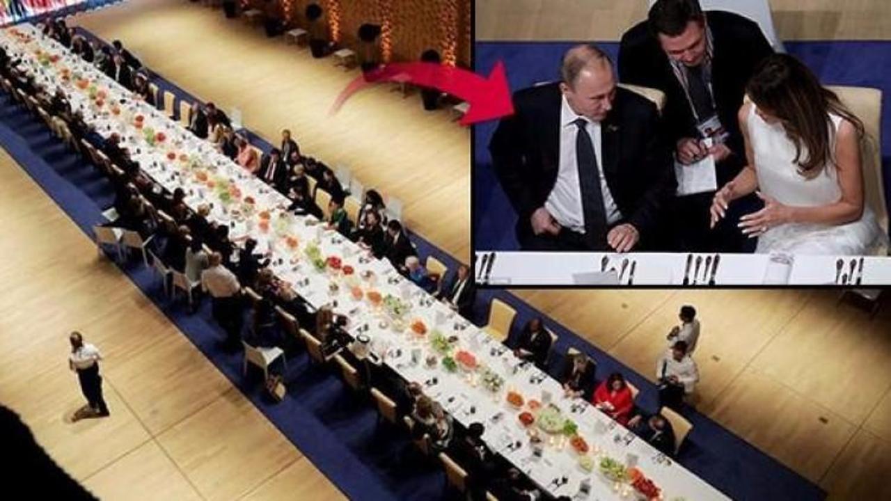 G20'nin muhteşem yemeğinde dikkat çeken sohbet!