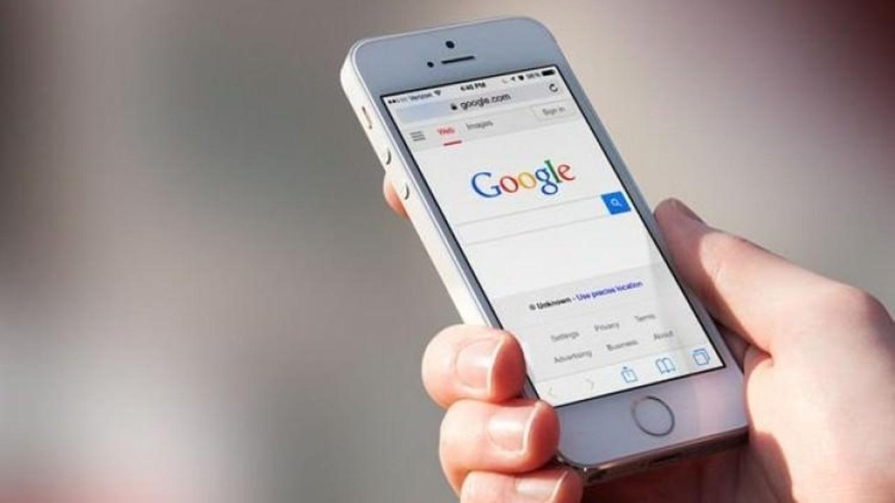 Google, mobil aramada tasarım değişikliğine gitti