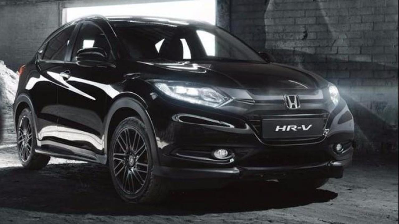 Honda HR-V siyahlara büründü