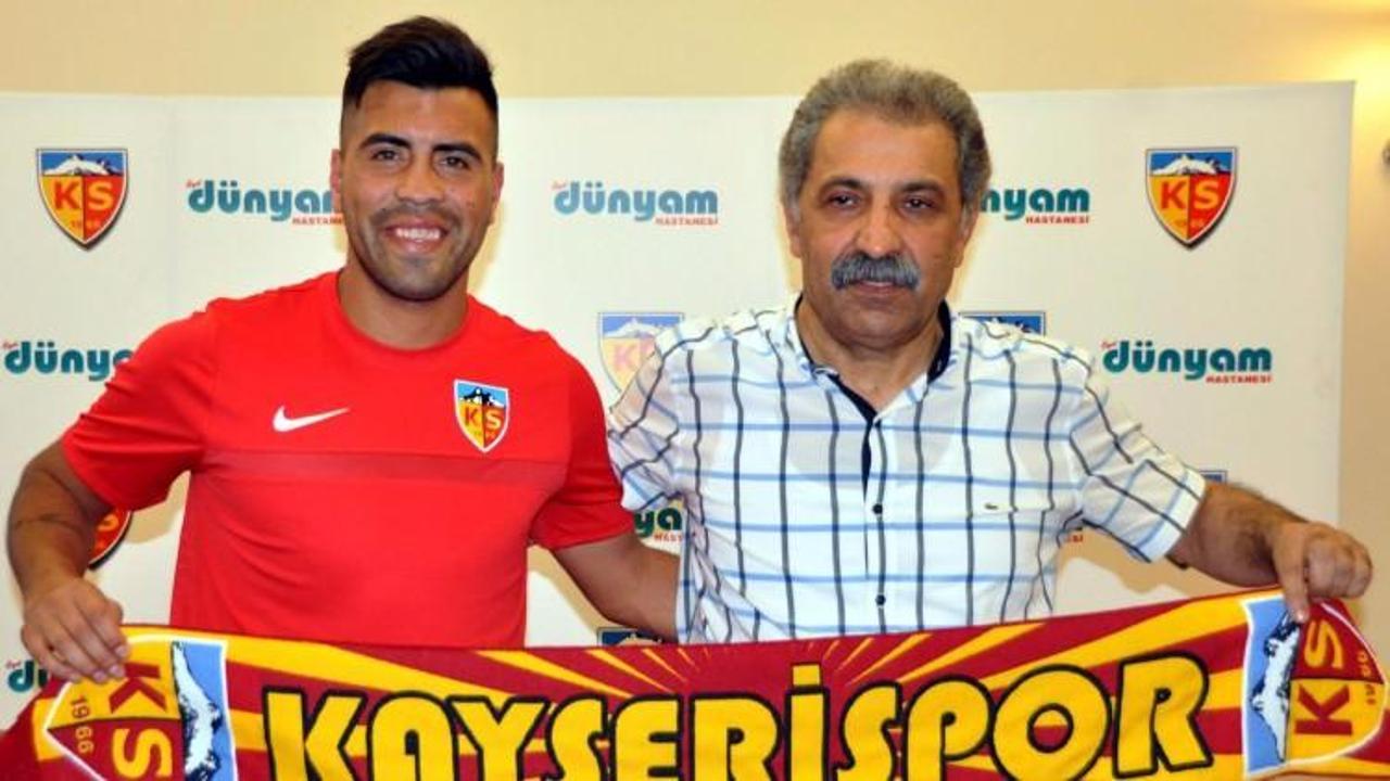 Espinoza, Kayserispor'a imzayı attı