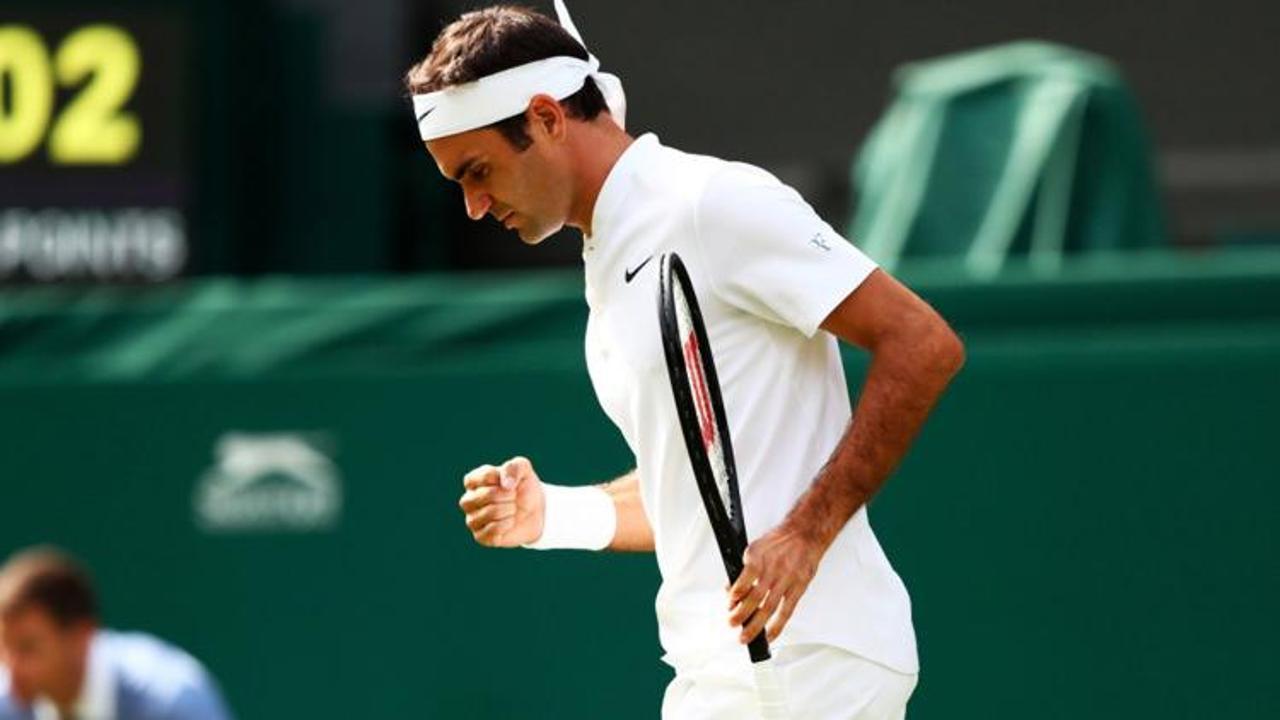 Wimbledon'da rekor Roger Federer'in!