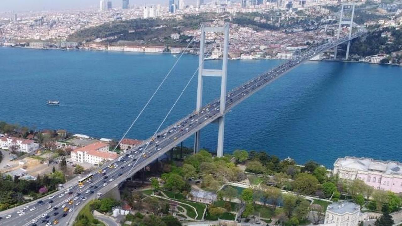 15 Temmuz Şehitler K&ouml;pr&uuml;s&uuml; trafiğe kapatıldı