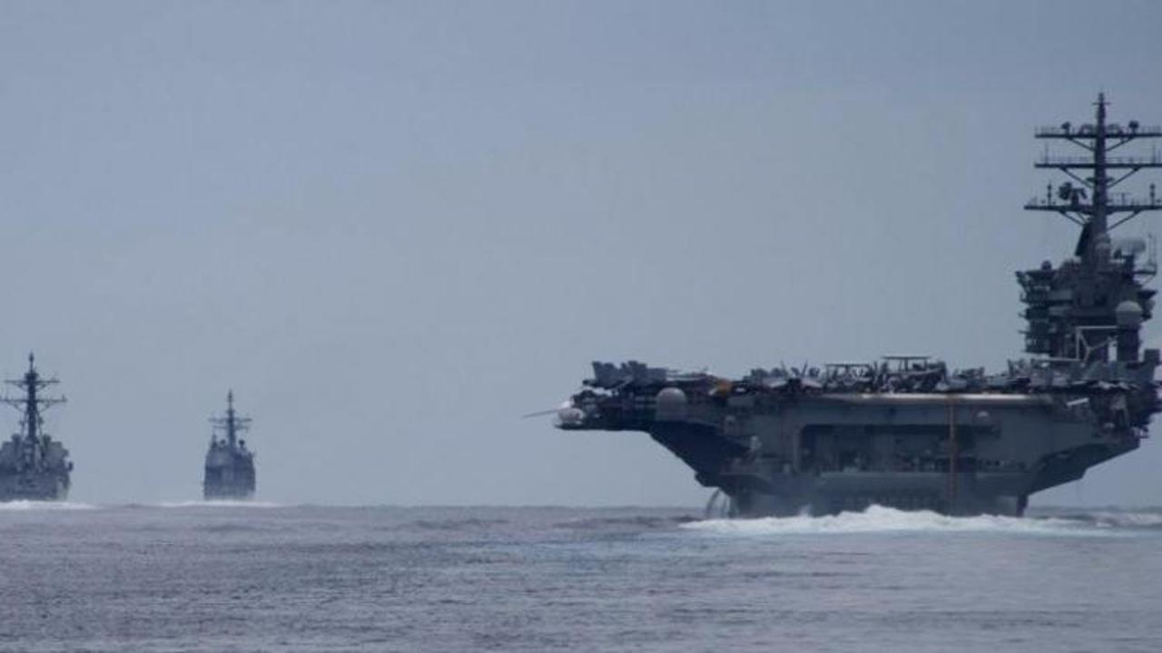 Savaş gemileri yola &ccedil;ıktı! 3 &uuml;lkeden &Ccedil;in'e g&ouml;zdağı