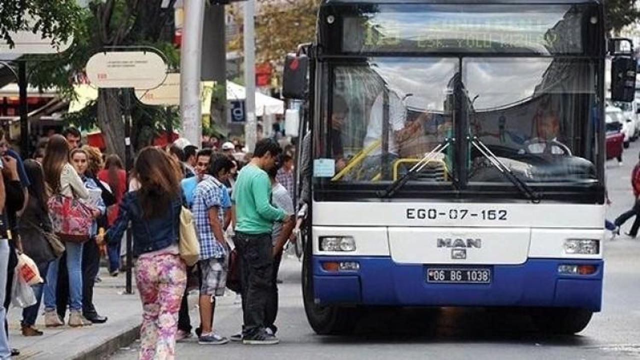 Ankara'da ulaşım 3 gün ücretsiz olacak