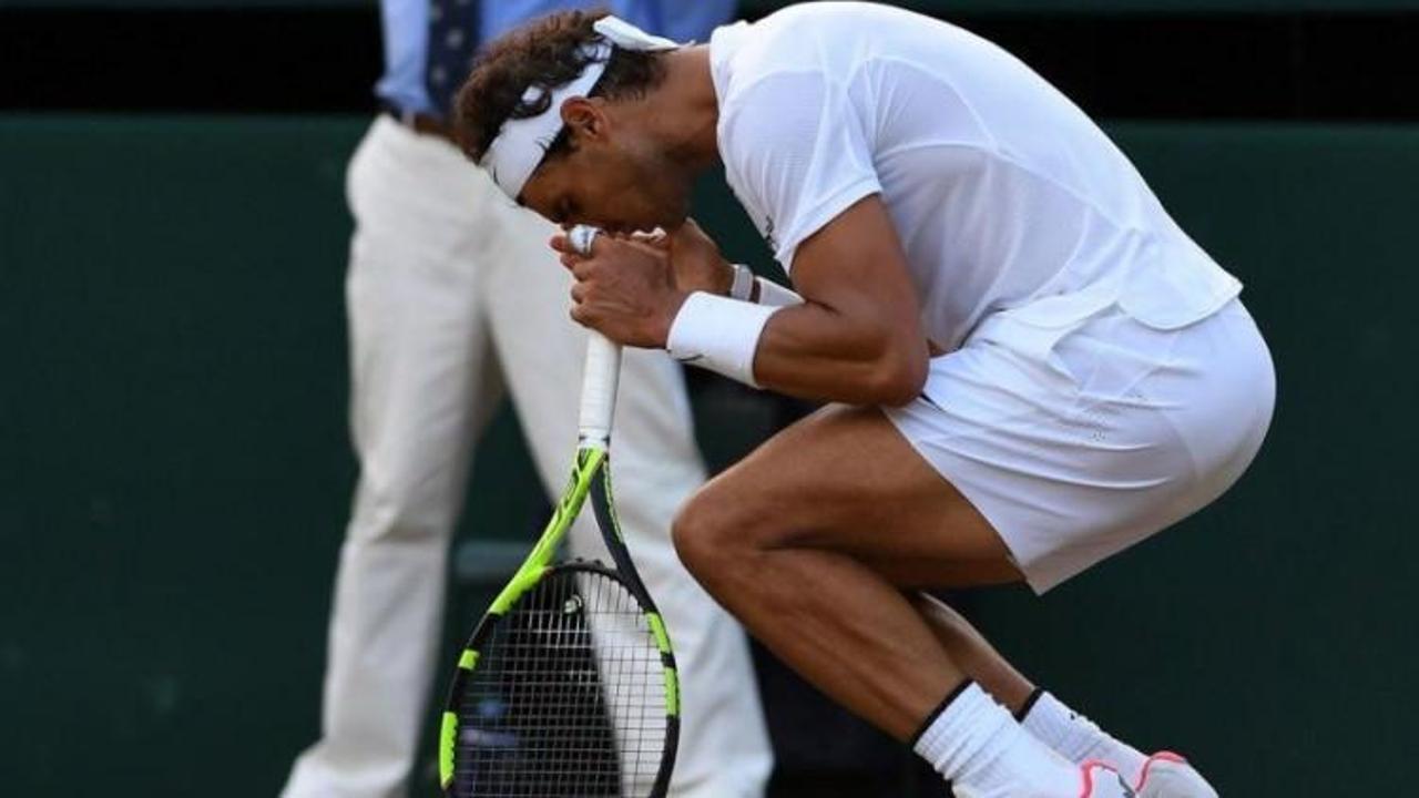 Tenisin efsanesi Nadal havlu attı