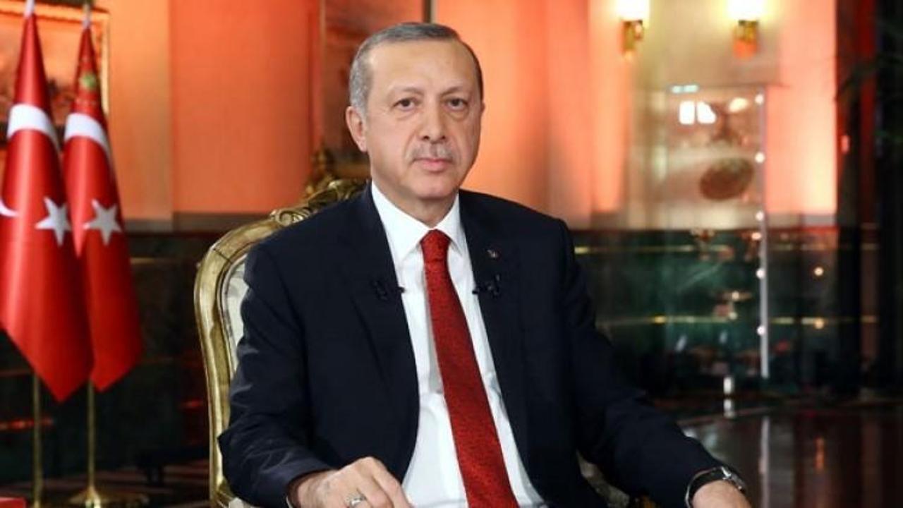 Cumhurbaşkanı Erdoğan'dan millilere tebrik
