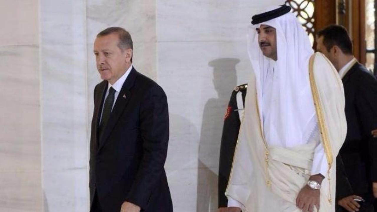 Erdoğan, Katar Emiri Al Sani'yle görüştü 