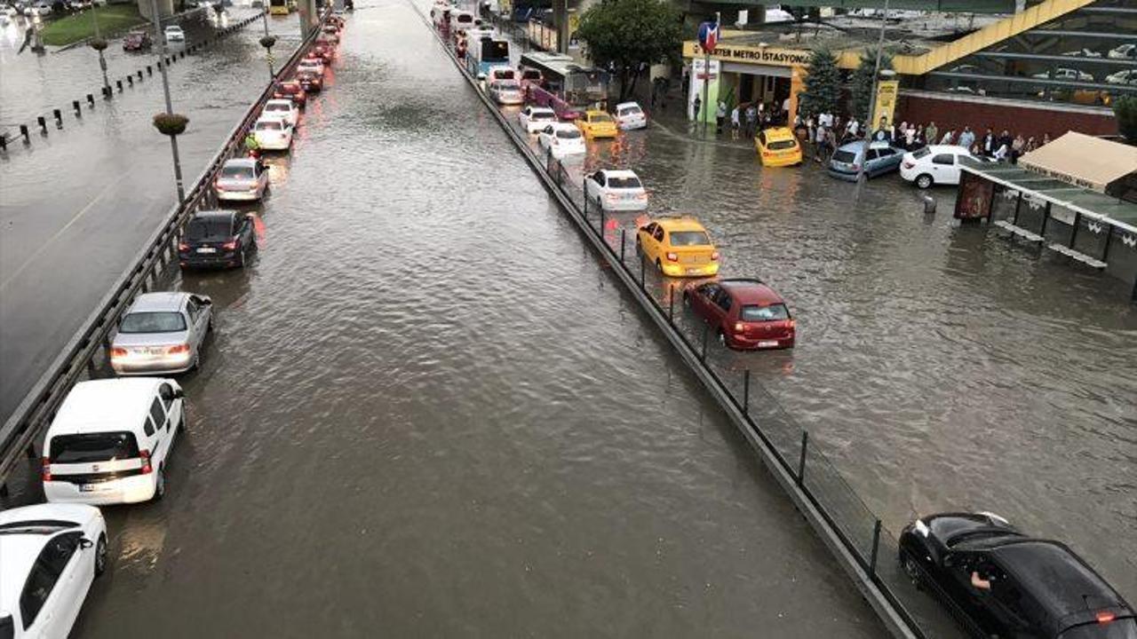 İstanbul'u vuran yağmurun afete d&ouml;nmesinin nedeni