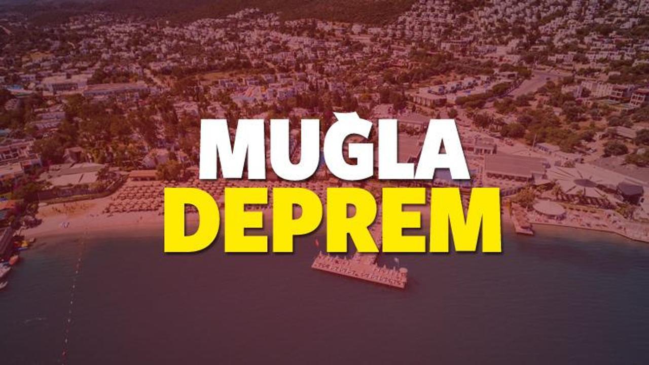 Muğla Haberleri: Bodrum'da korkutan deprem sonrası...