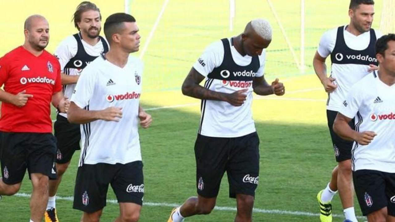 Pepe, Beşiktaş ile ilk antrenmanına çıktı