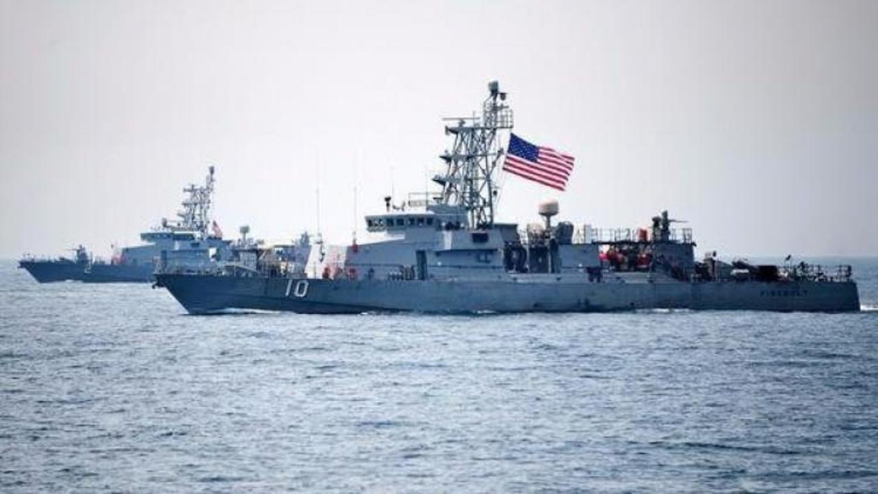 ABD donanması İran gemisine ateş açtı!