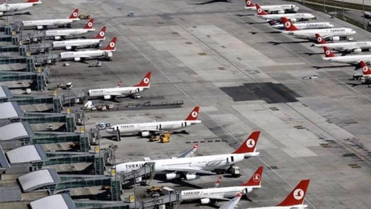 Atatürk Havalimanı pistinde korku dolu anlar!