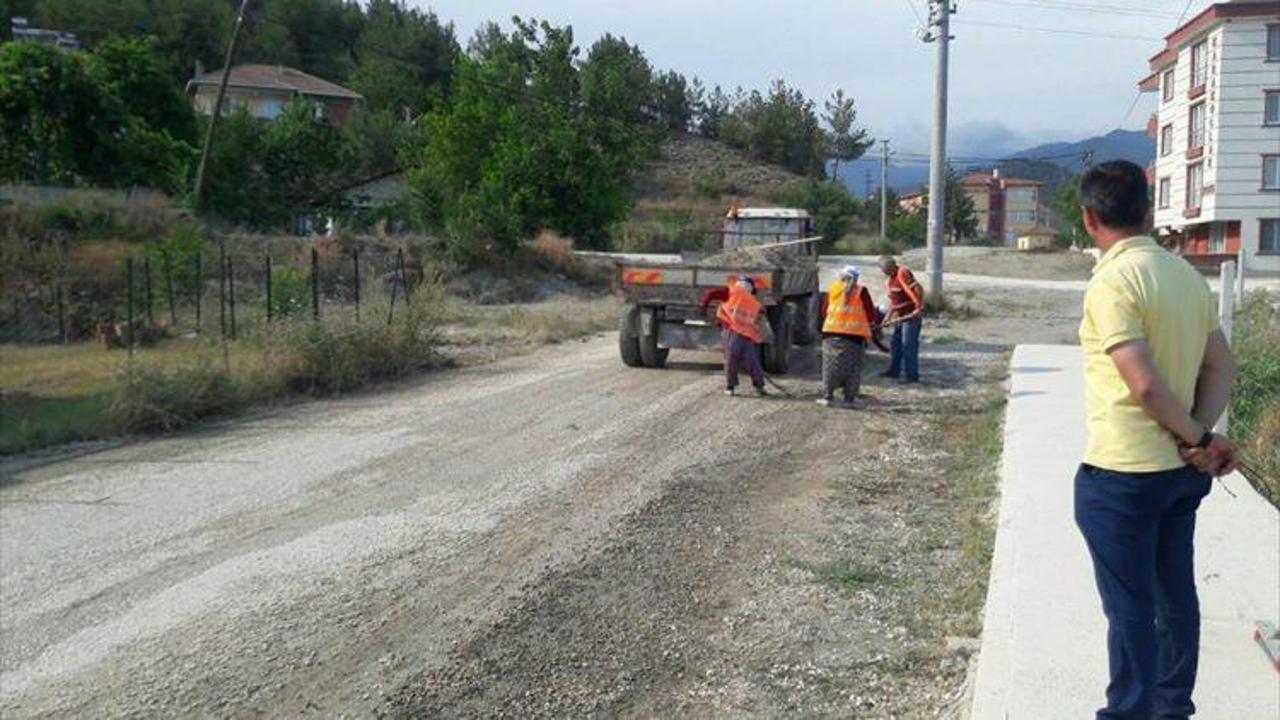 Hanönü'nde belediye çalışmaları