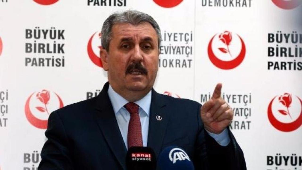 Erdoğan'dan Destici'ye telefon