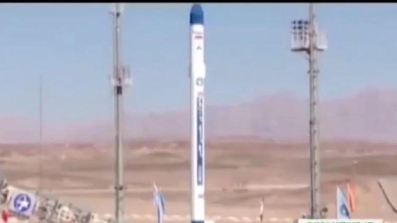 İran uzaya roket gönderdi! İlk görüntüler geldi