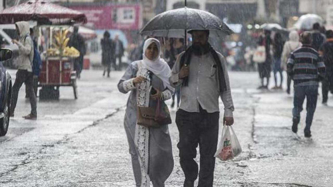 İstanbul'da bugün yağmur yağacak mı? 5 günlük hava durumu