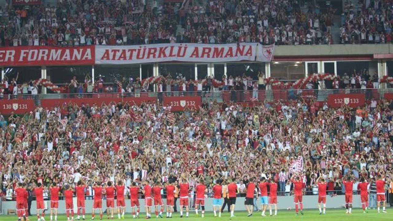 Samsunspor yeni stadına ilk adımı attı 