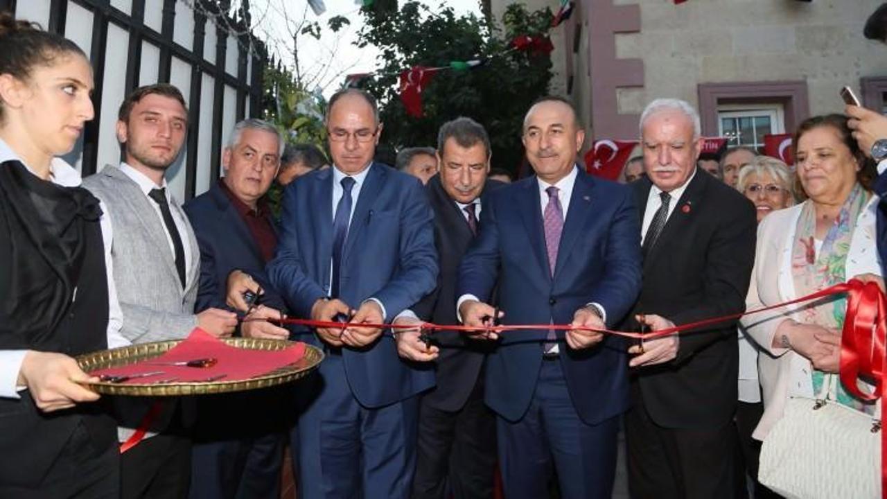 Filistin Başkonsolosluğu törenle Eyüp'te açıldı!