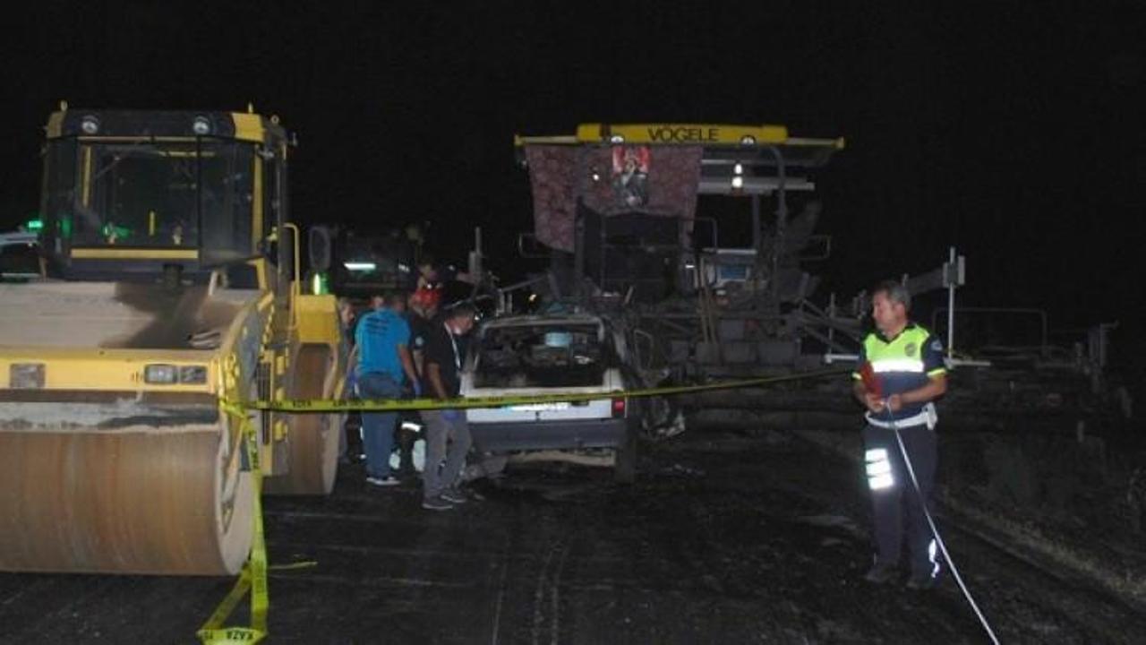 Korkun&ccedil; kaza!  Diri diri yanarak &ouml;ld&uuml;ler...