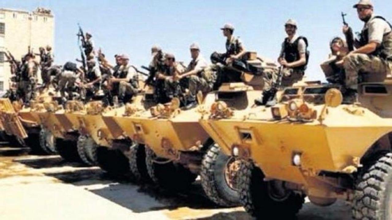 El Bab polisine Türkiye'den zırhlı araç desteği