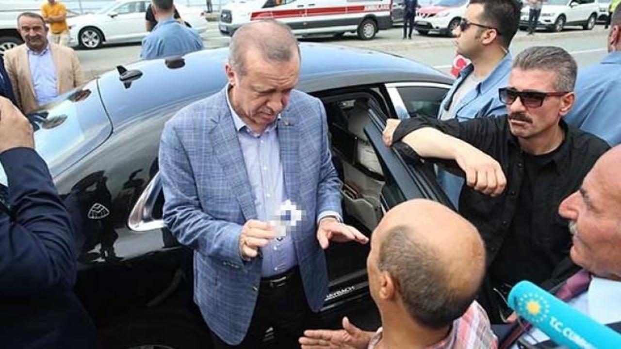 Erdoğan yine sigara paketini aldı!