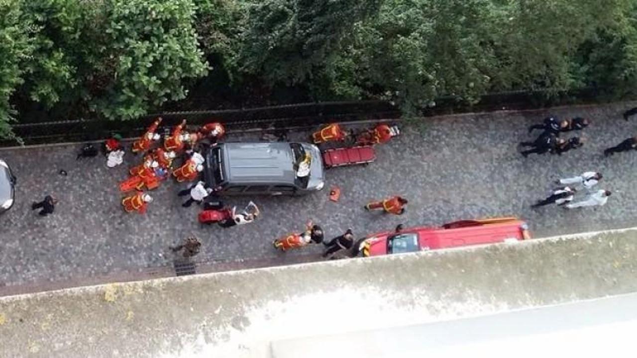 Paris ayakta! Askerleri ezen saldırgan bir daha...