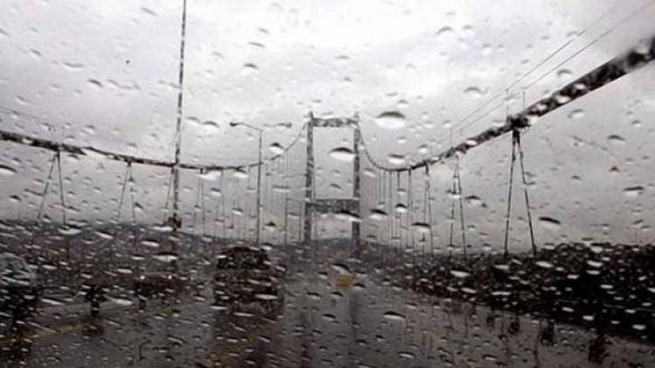 Meteoroloji İstanbul'da yağmur için tarih verdi
