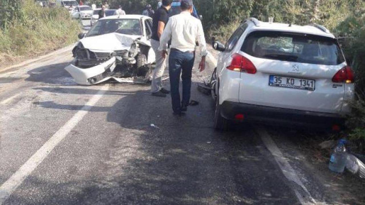 Aydın'da feci kaza: 5 yaralı 