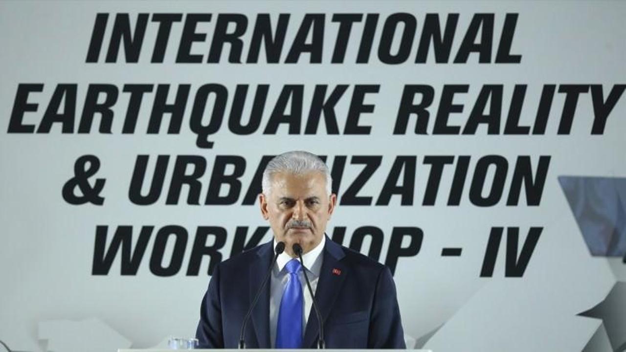 Başbakan Yıldırım Deprem Çalıştayı'nda konuştu