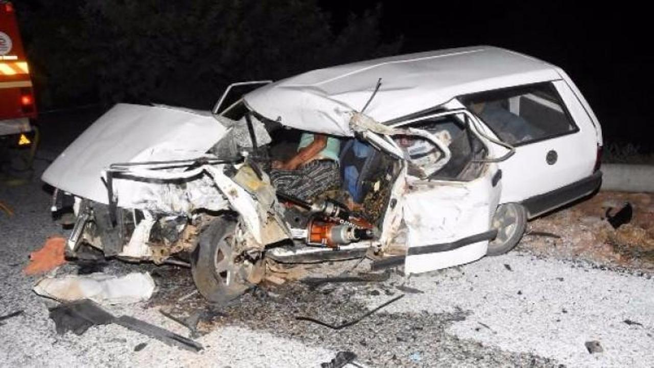 Bodrum'da kaza: 1 ölü, 1 yaralı