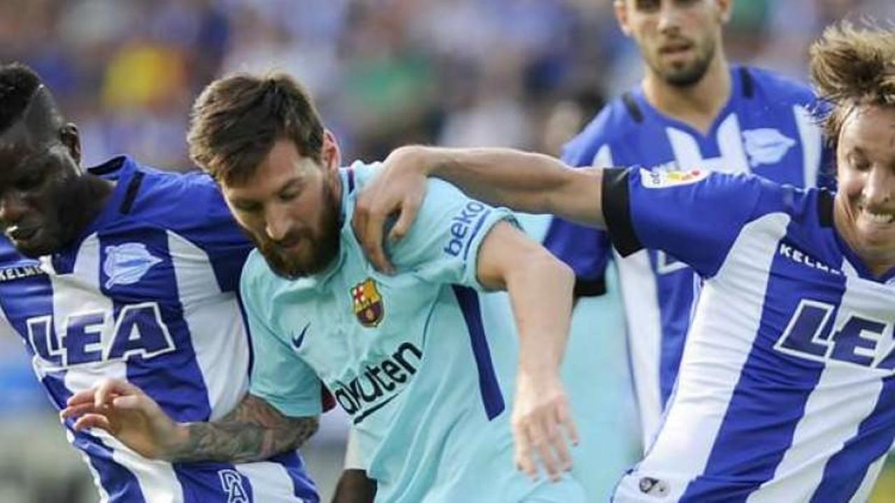 Barcelona'da Messi yetti