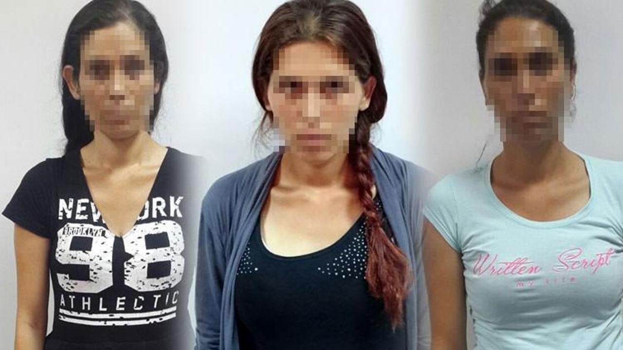 Tel tokayla çelik kapı açan 3 kadın yakalandı
