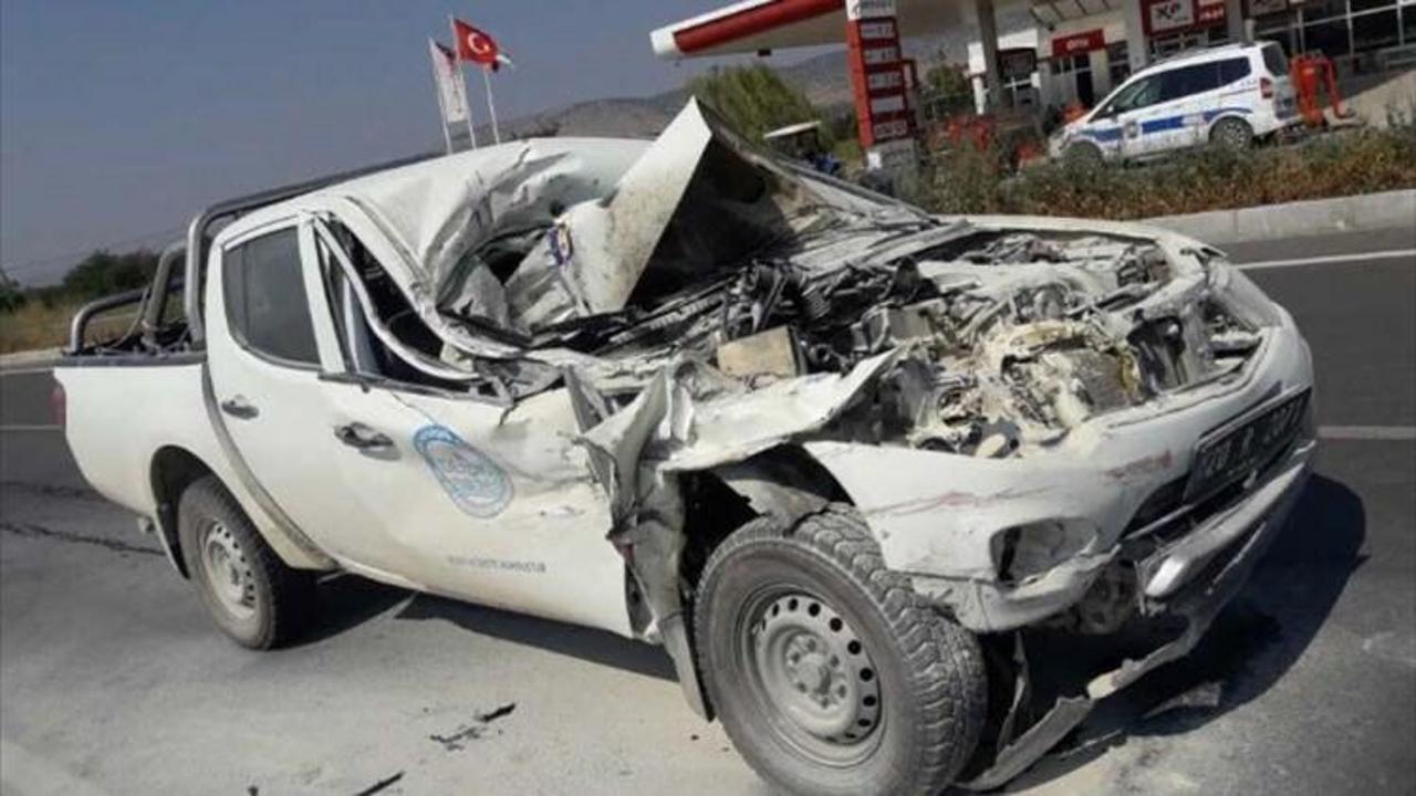 Denizli'de trafik kazası: 2 ölü, 2 yaralı