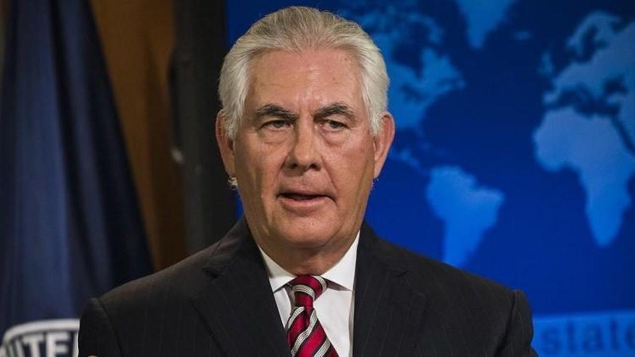 Dışişleri Bakanı Tillerson'dan istifa açıklaması
