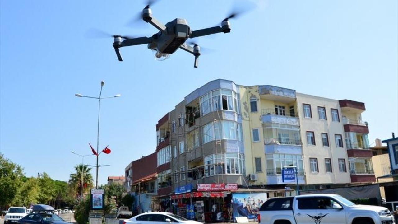 Çanakkale'de havadan ve karadan güvenlik uygulaması