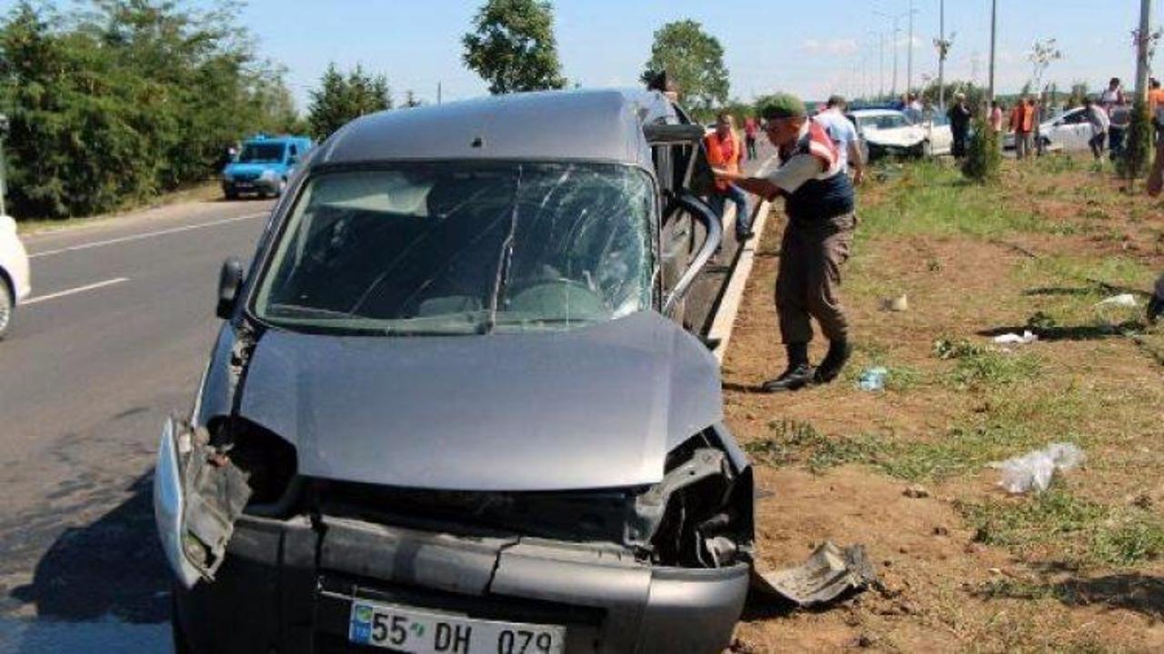 Bir acı haber de Samsun'dan! &Ouml;l&uuml; ve yaralılar var