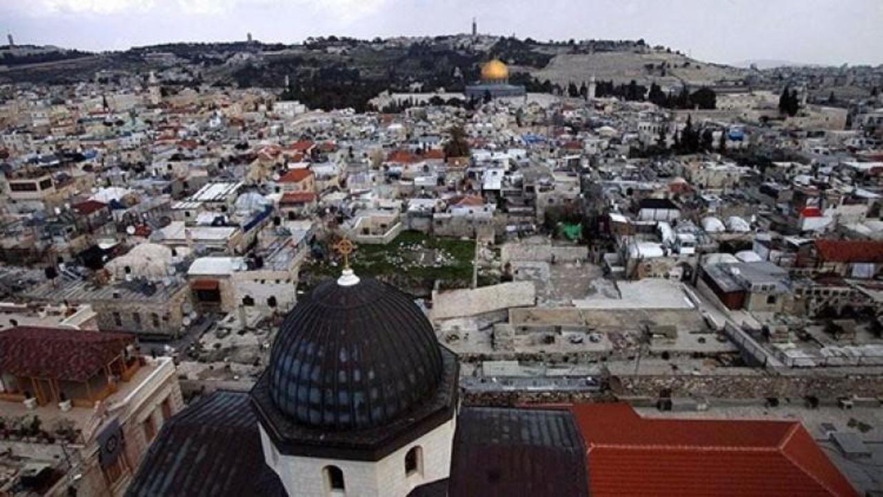 Kudüs'teki kiliselerden İsrail'e sert tepki!