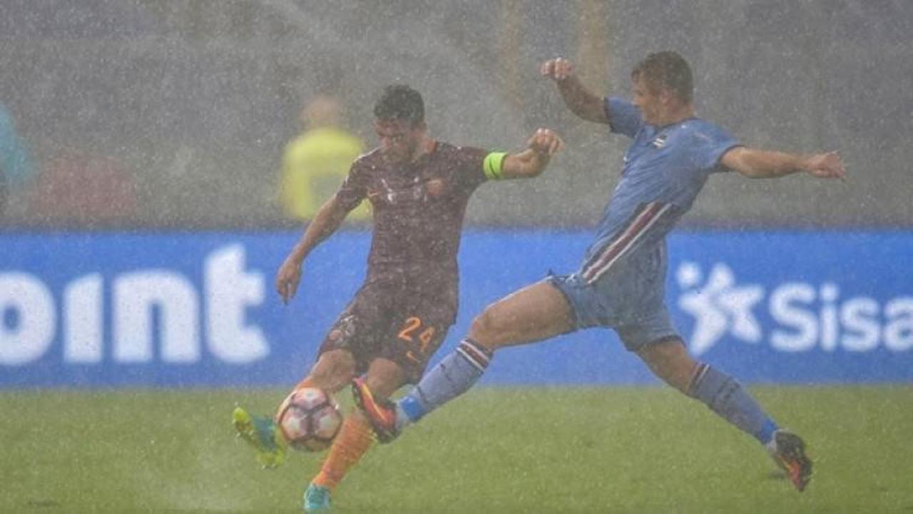 Sampdoria-Roma maçı ertelendi