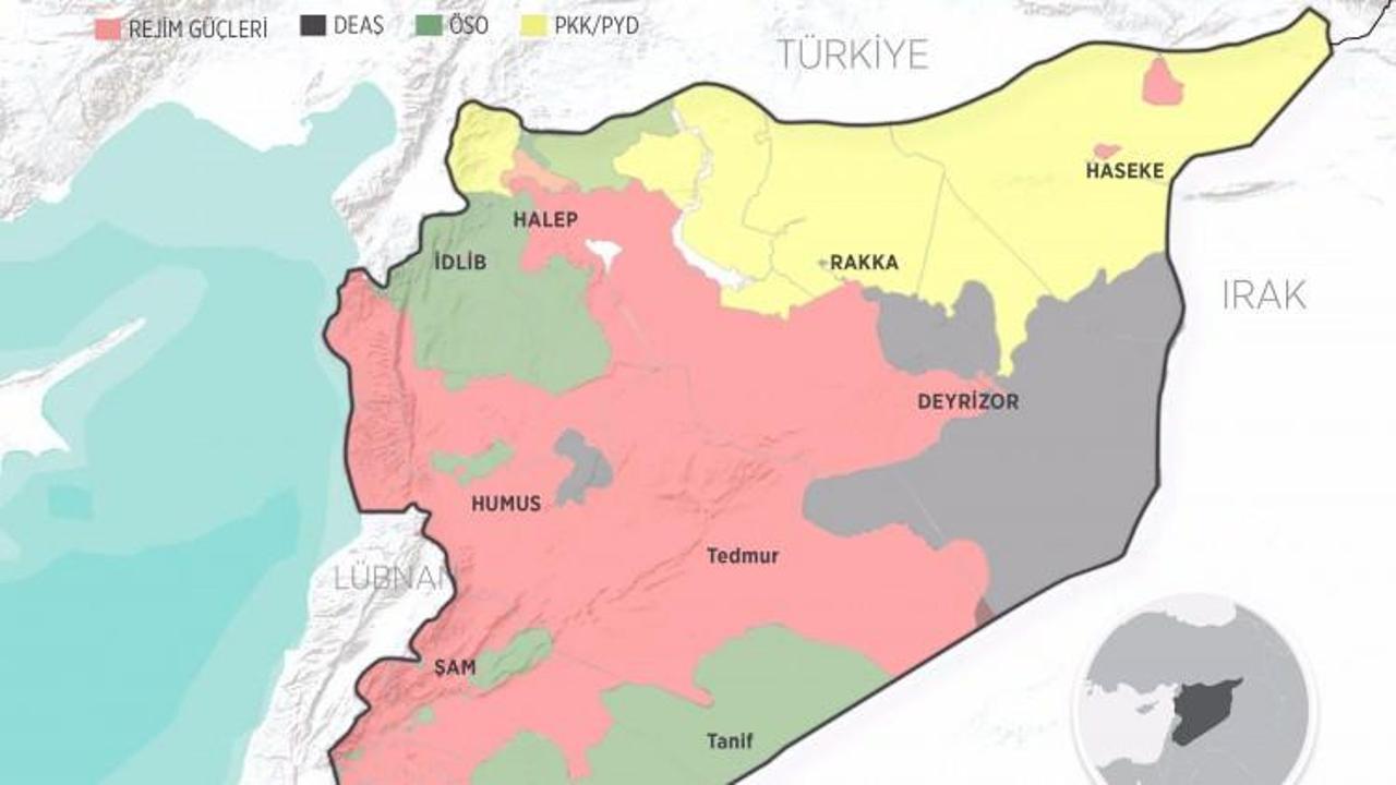 PKK, ABD'nin desteğiyle işgal alanını genişletti!
