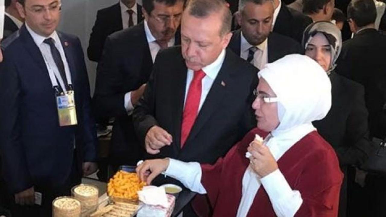 Erdoğan tadına baktı ve çok beğendi!