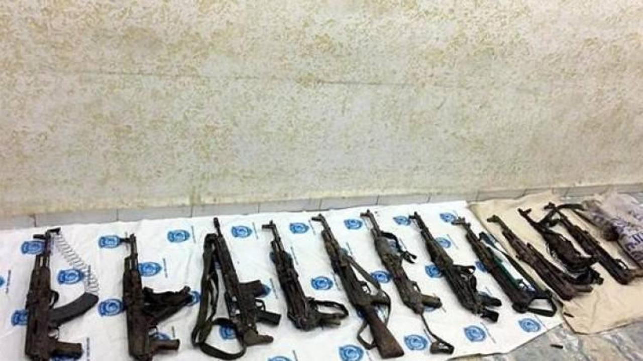 Nusaybin'de silah ve mühimmat bulundu