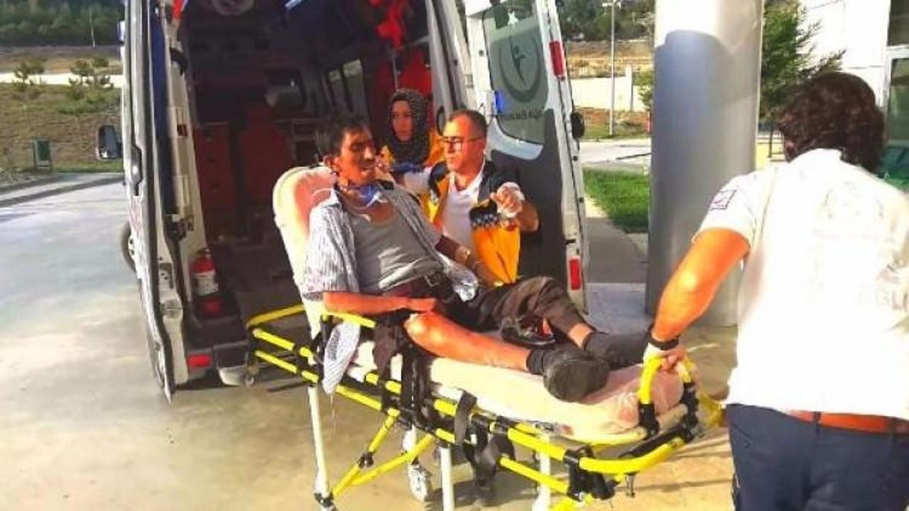 Osmancık'ta kaza: 5 yaralı