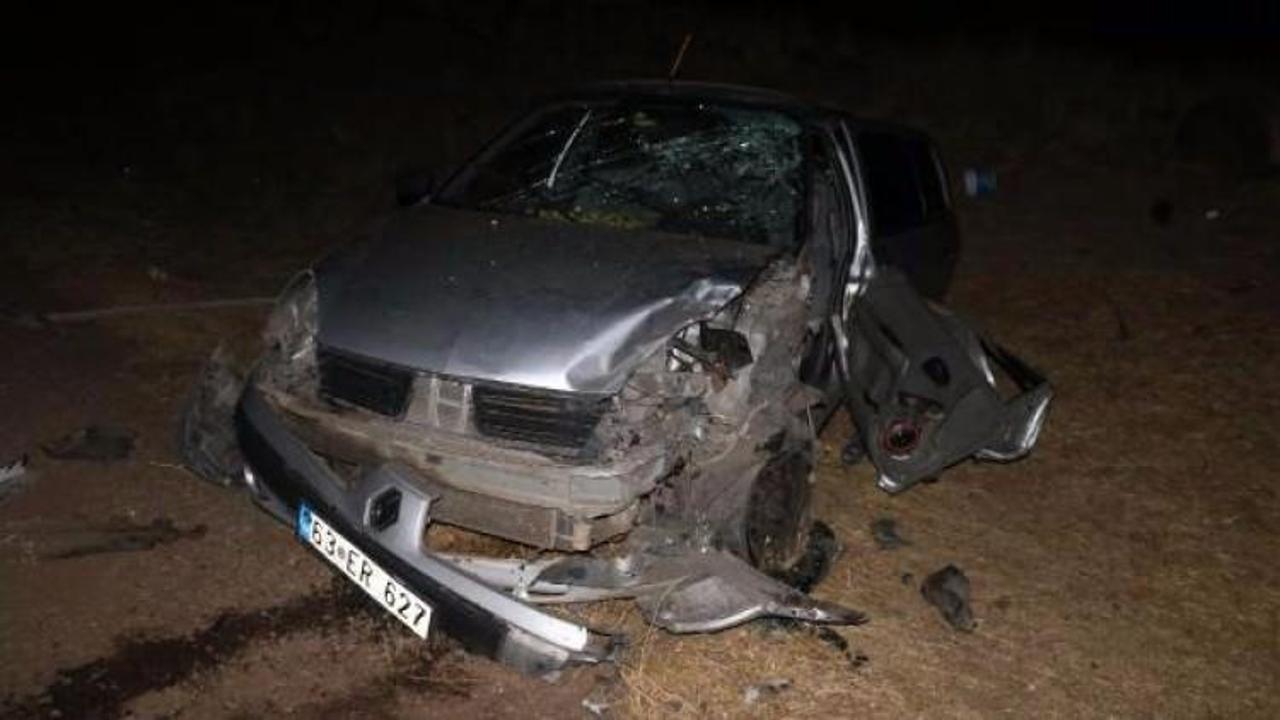 Siverek'te iki otomobil çarpıştı: 6 yaralı