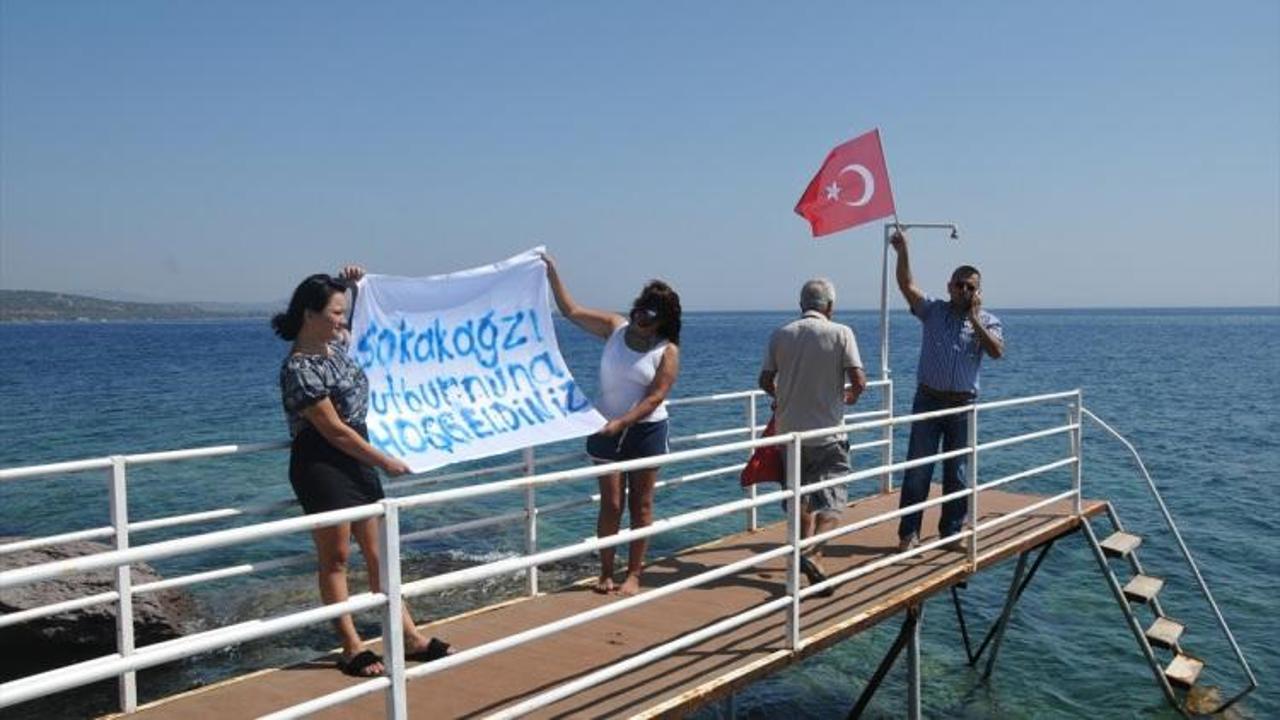"Küçük Aylan'lar ölmesin" diye Midilli'den Türkiye'ye yüzdü