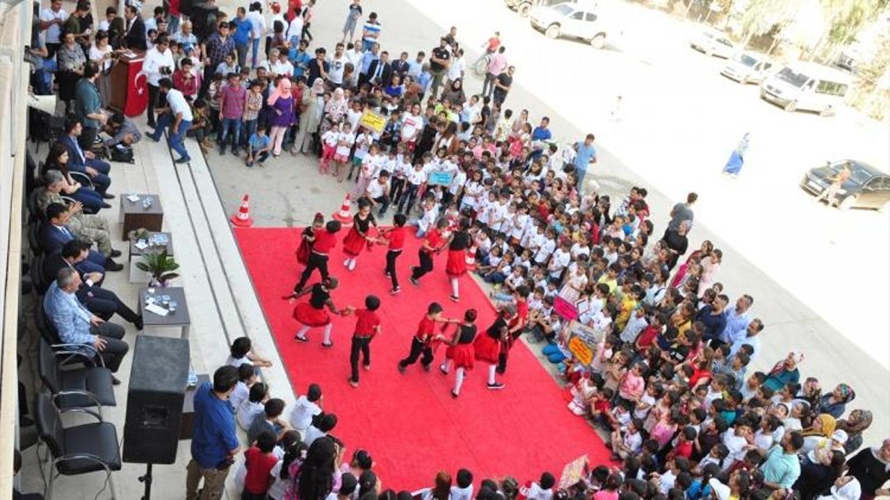 Nusaybin'de İlköğretim Haftası kutlamaları