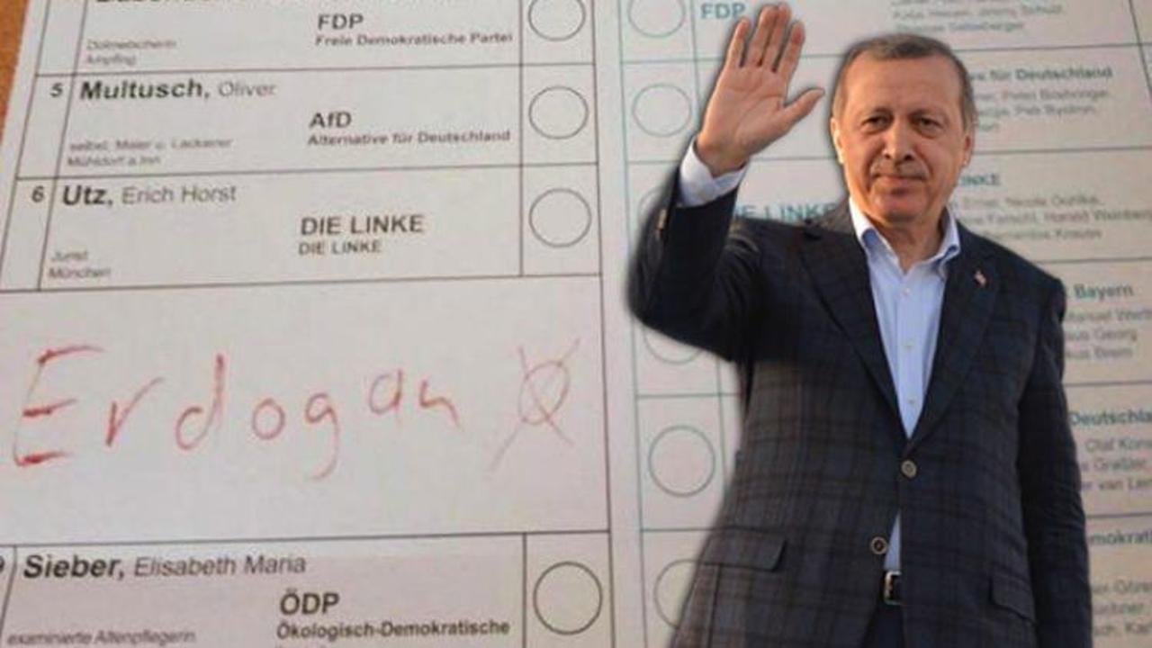 Almanya seçimlerinde Erdoğan sürprizi!