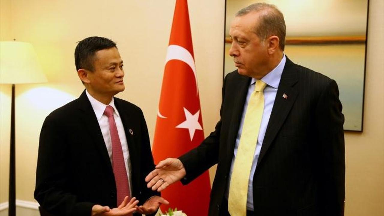 Erdoğan Alibaba'nın kurucusunu kabul etti