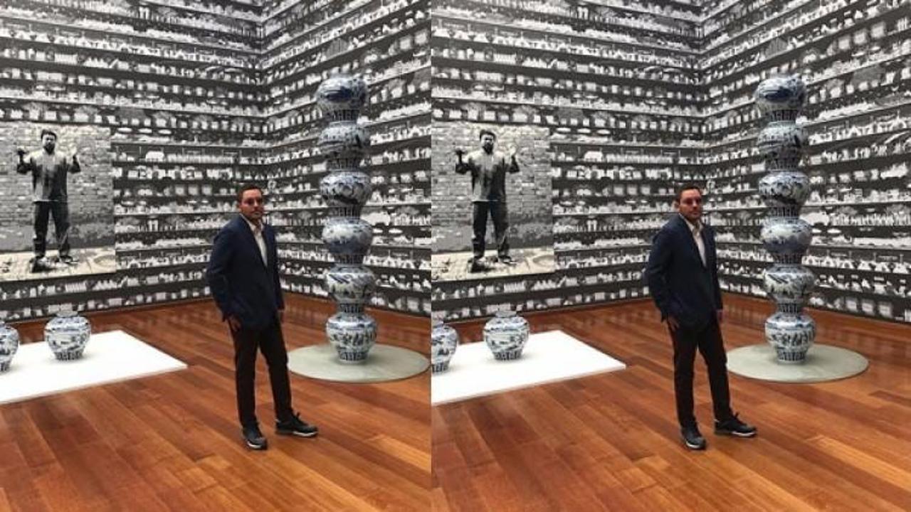 Hacı Sabancı'dan takip&ccedil;isine 'boy' ayarı!